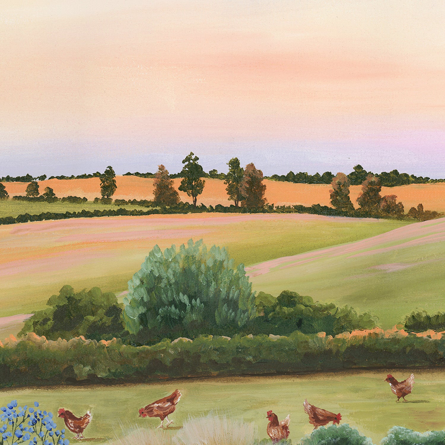 wall-art-print-canvas-poster-framed-Bottom of the Garden-8