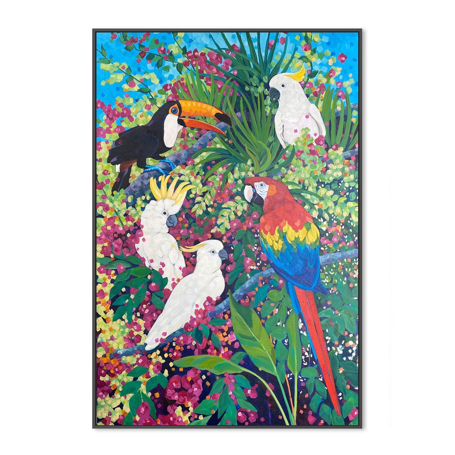 wall-art-print-canvas-poster-framed-Bougainvillea-3