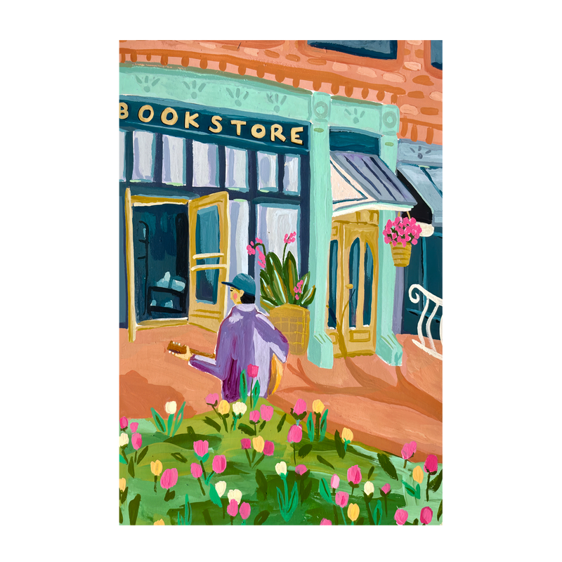 wall-art-print-canvas-poster-framed-Boulder Bookstore , By Kelly Angelovic-1