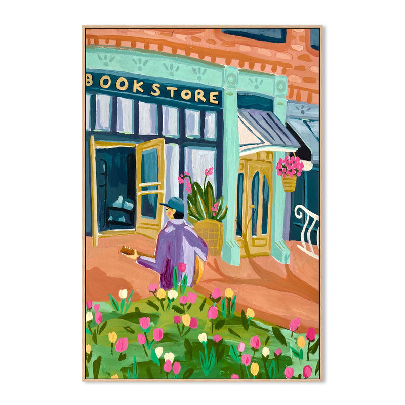 wall-art-print-canvas-poster-framed-Boulder Bookstore , By Kelly Angelovic-4