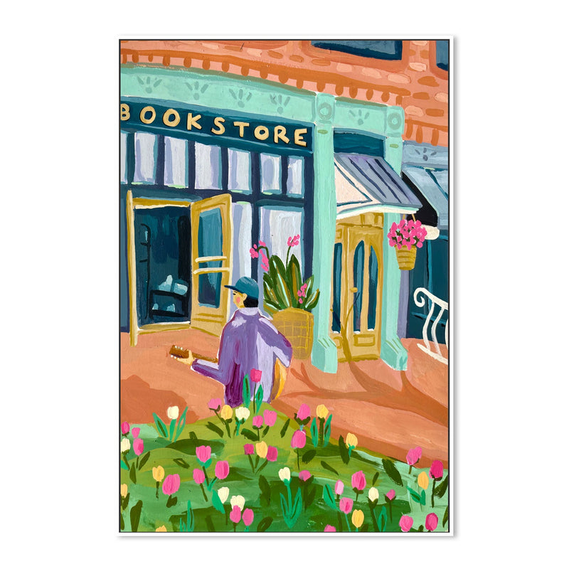 wall-art-print-canvas-poster-framed-Boulder Bookstore , By Kelly Angelovic-5