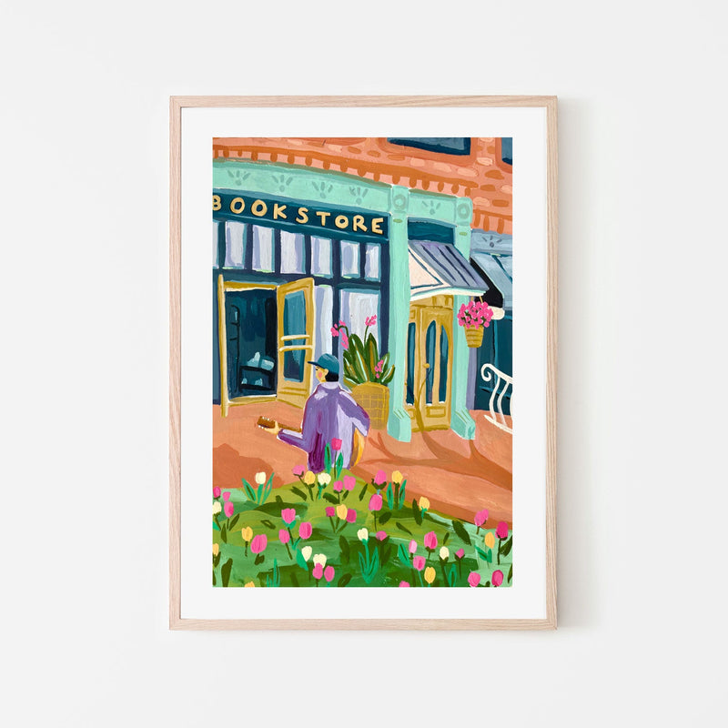 wall-art-print-canvas-poster-framed-Boulder Bookstore , By Kelly Angelovic-6