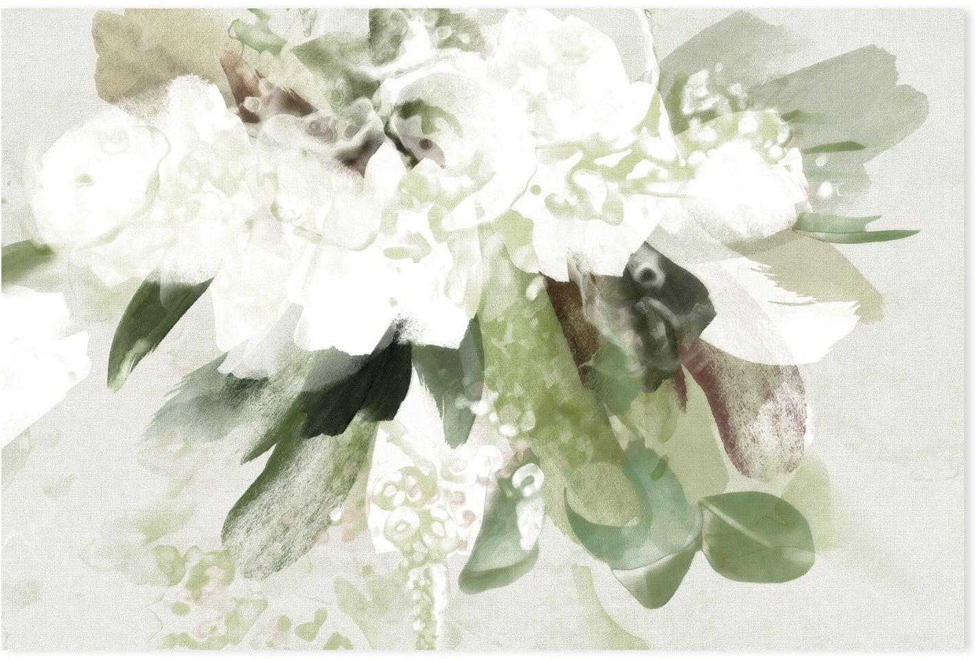 wall-art-print-canvas-poster-framed-Bouquet Green-by-Dear Musketeer Studio-Gioia Wall Art
