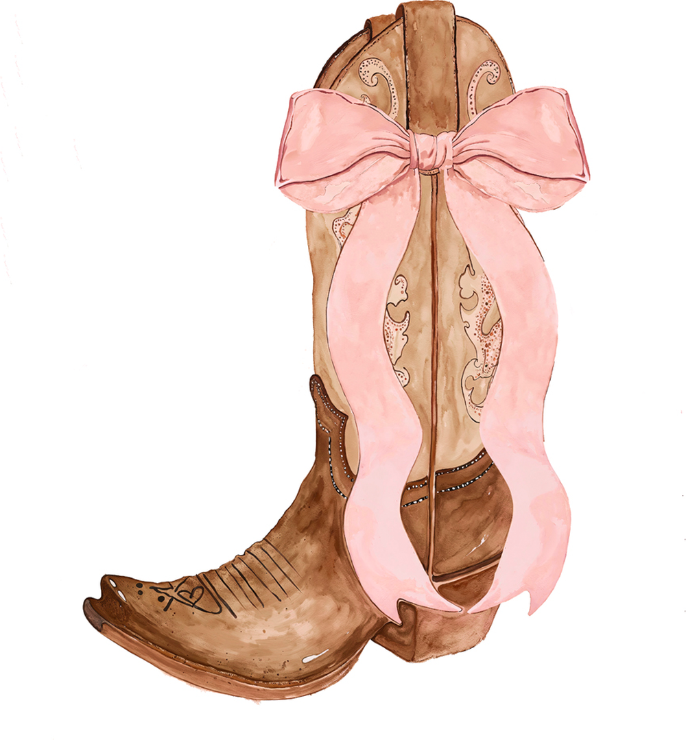 wall-art-print-canvas-poster-framed-Bow Boots , By Lady Hana-1