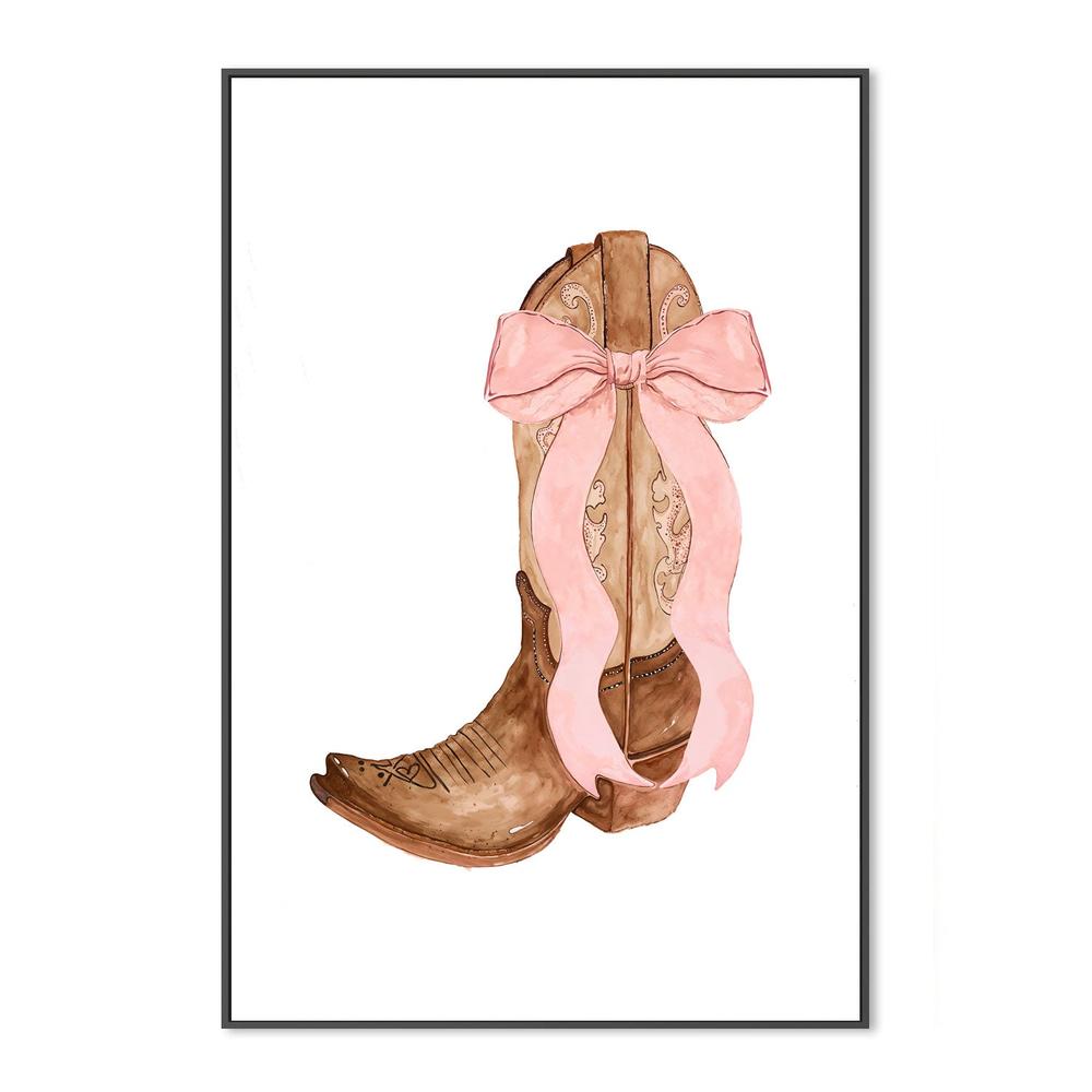 wall-art-print-canvas-poster-framed-Bow Boots , By Lady Hana-3