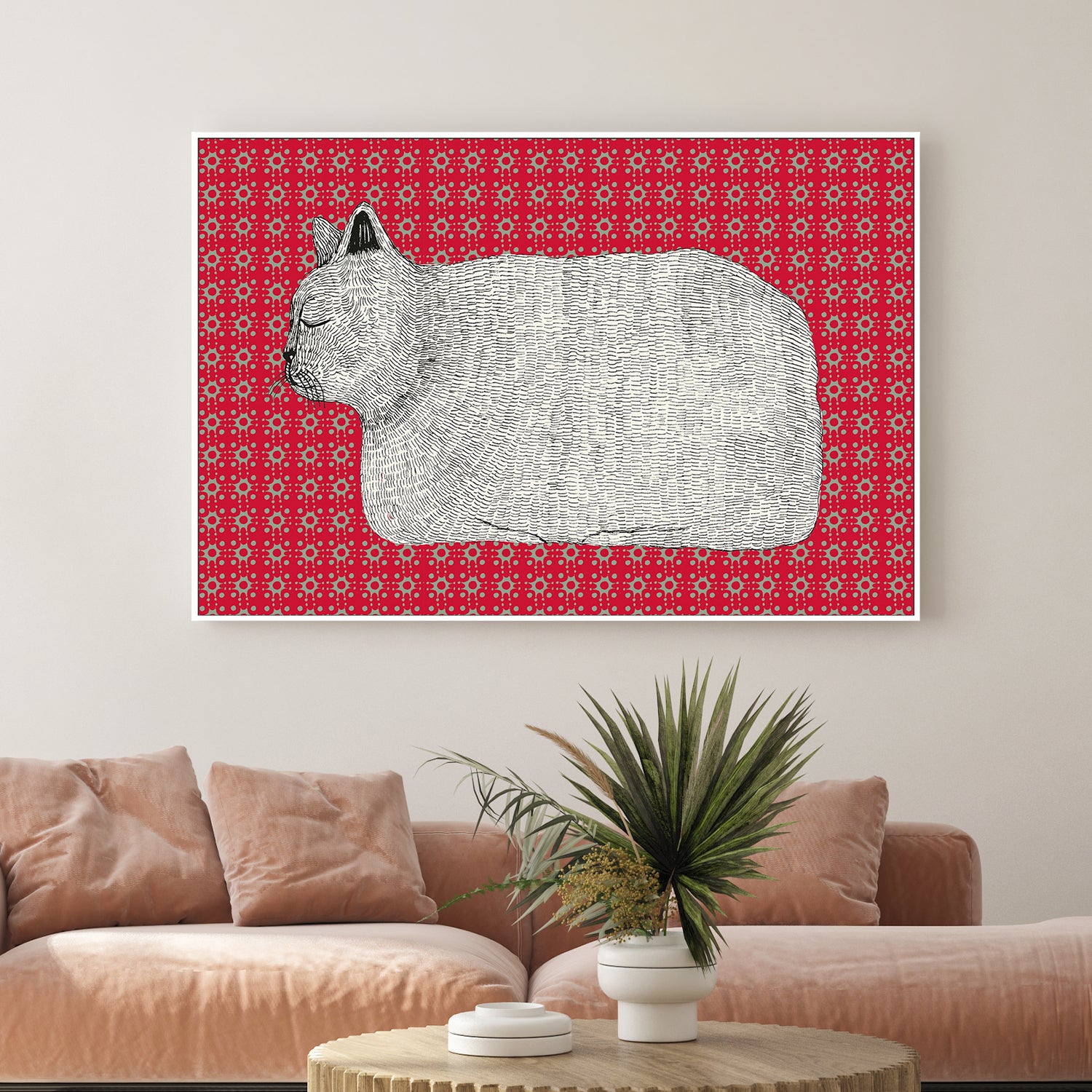 wall-art-print-canvas-poster-framed-Bread-Cat-2