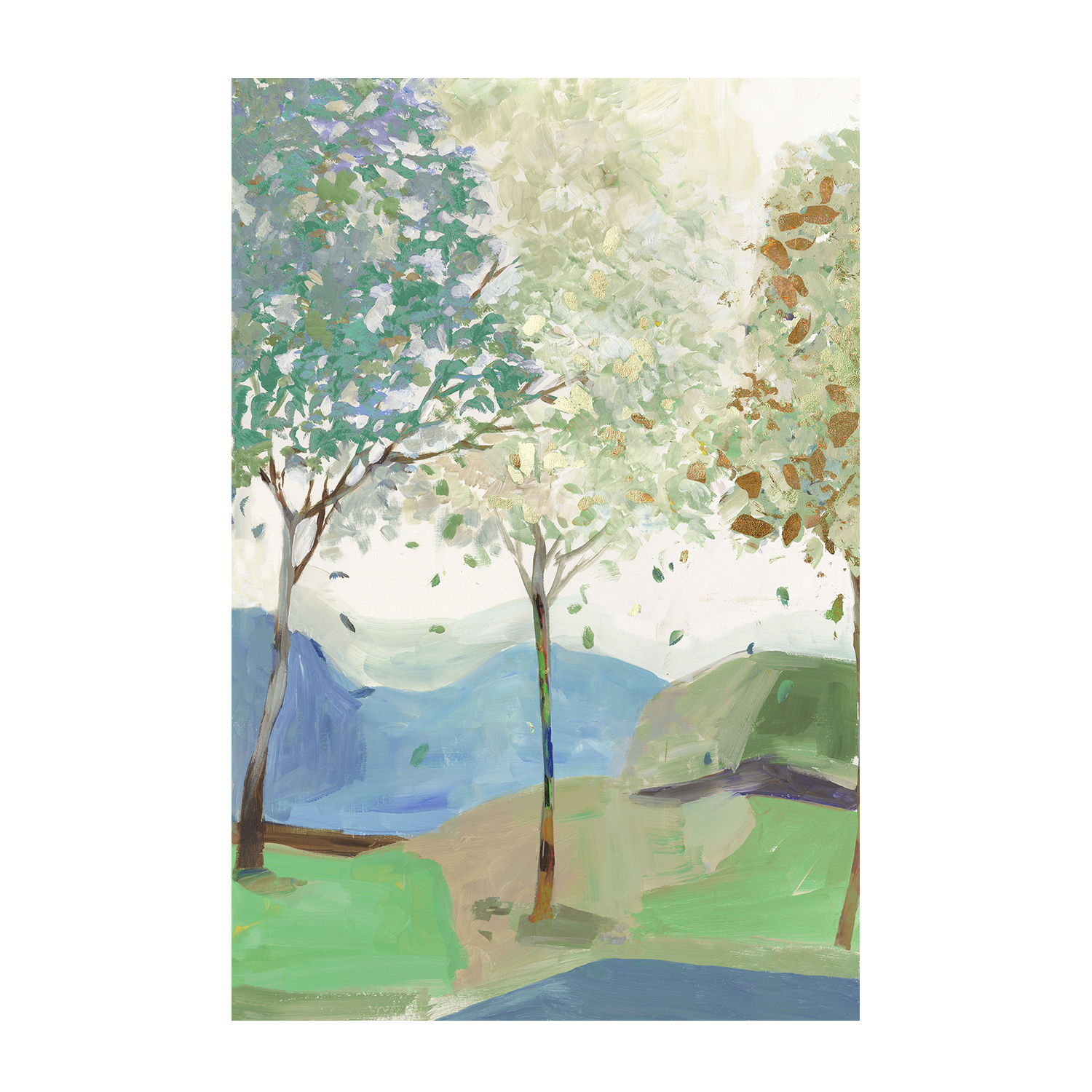 wall-art-print-canvas-poster-framed-Breezy Landscape, Style A & B, Set Of 2-9