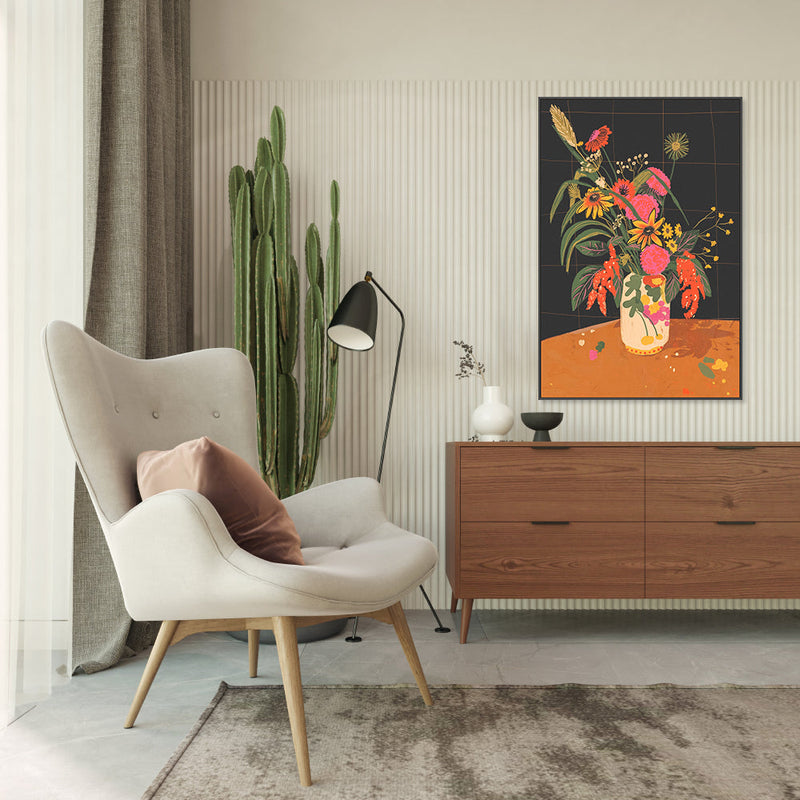 wall-art-print-canvas-poster-framed-Bright Bouquet , By Gigi Rosado-GIOIA-WALL-ART