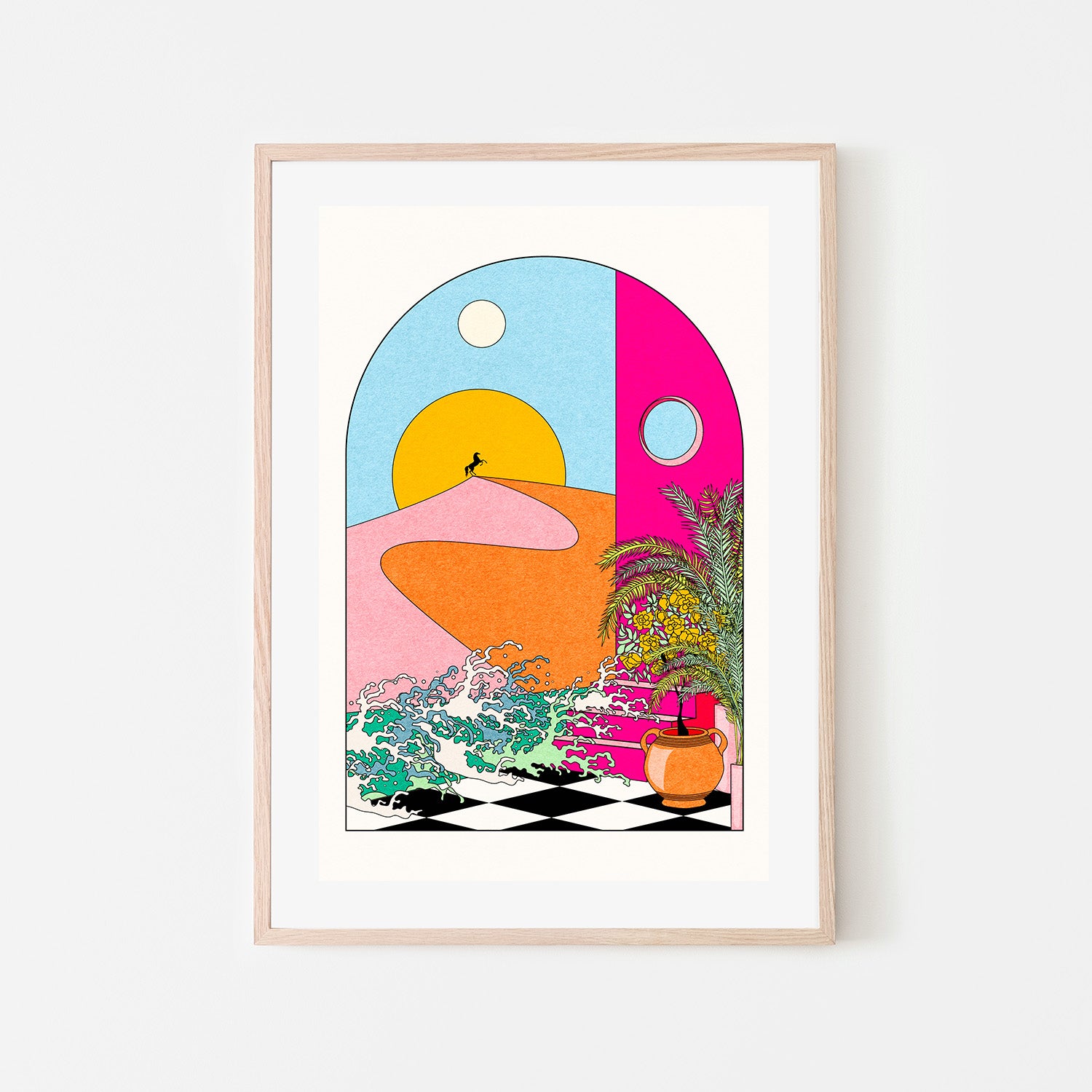 wall-art-print-canvas-poster-framed-Brighter Days Ahead-6