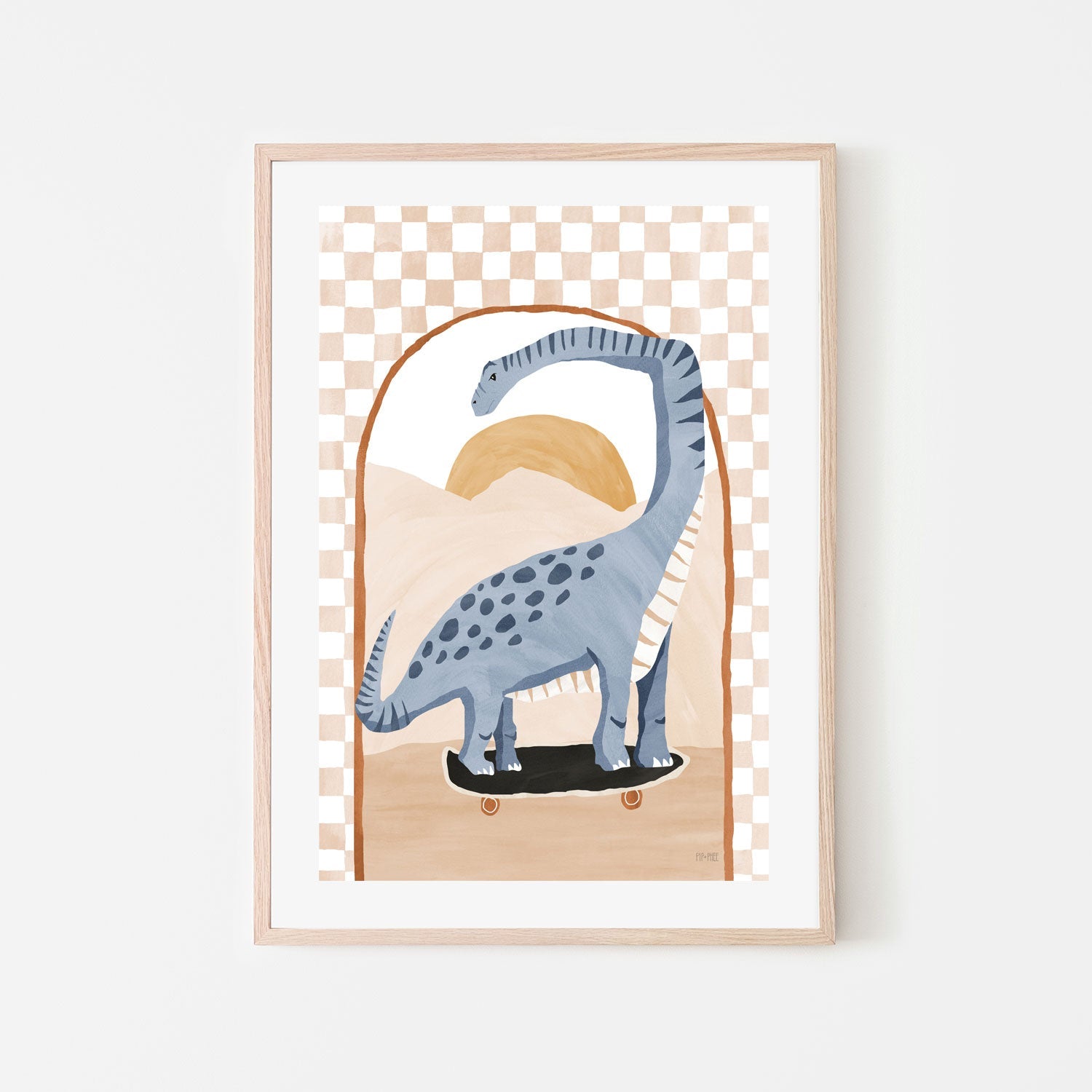 wall-art-print-canvas-poster-framed-Bronto Skater Arch , By Pip and Phee-6