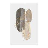 wall-art-print-canvas-poster-framed-Brown Pebbles, Style A, B & C, Set Of 3-GIOIA-WALL-ART