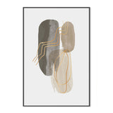 wall-art-print-canvas-poster-framed-Brown Pebbles, Style B-GIOIA-WALL-ART