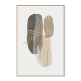 wall-art-print-canvas-poster-framed-Brown Pebbles, Style B-GIOIA-WALL-ART