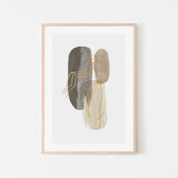 wall-art-print-canvas-poster-framed-Brown Pebbles, Style B-GIOIA-WALL-ART