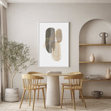 wall-art-print-canvas-poster-framed-Brown Pebbles, Style B-GIOIA-WALL-ART