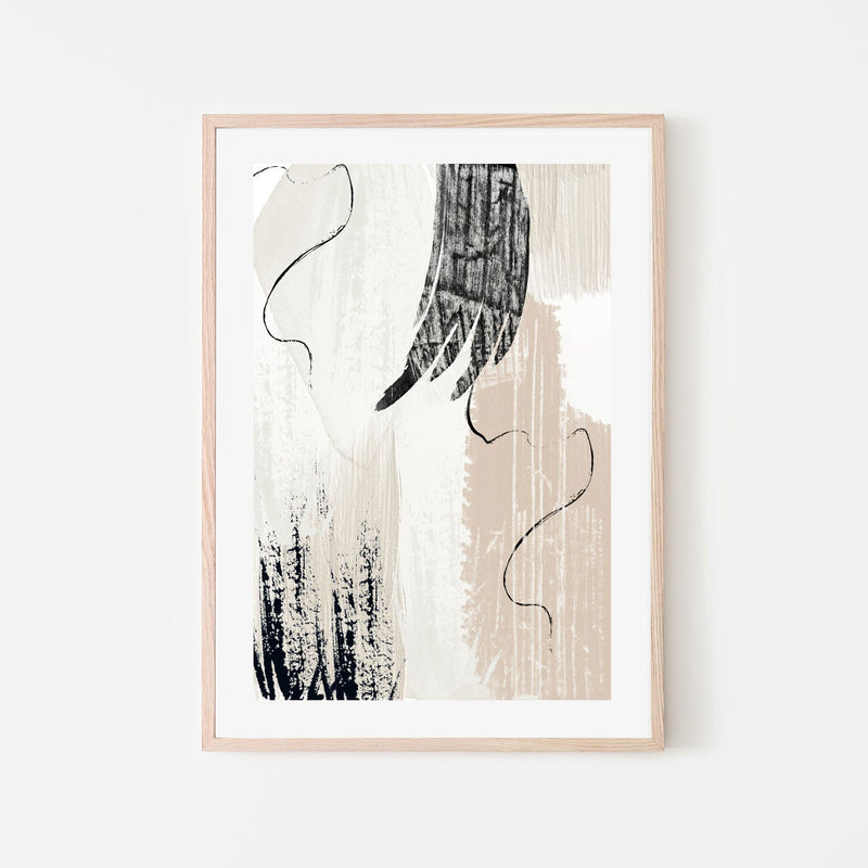 wall-art-print-canvas-poster-framed-Brush Strokes, Style B , By Sally Ann Moss-GIOIA-WALL-ART