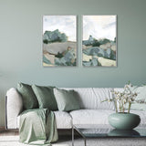wall-art-print-canvas-poster-framed-Bucolic Countryside, Set Of 2-by-Emily Wood-Gioia Wall Art
