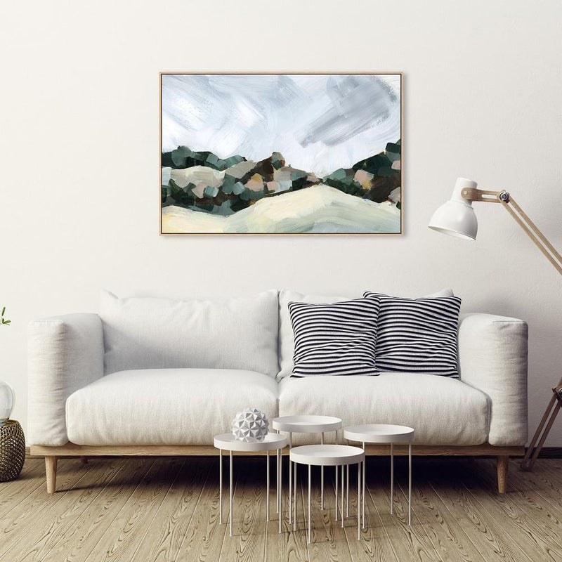 wall-art-print-canvas-poster-framed-Bucolic Landscape, Style A-by-Emily Wood-Gioia Wall Art