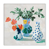 wall-art-print-canvas-poster-framed-Bungalow Vases Green , By Danhui Nai-GIOIA-WALL-ART