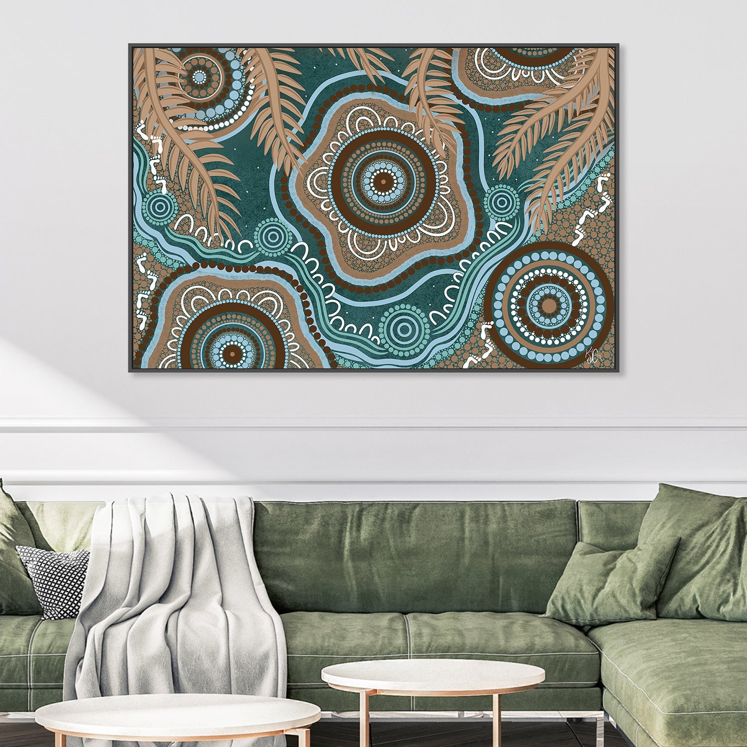 wall-art-print-canvas-poster-framed-Bungil , By Kiz Costelloe-2