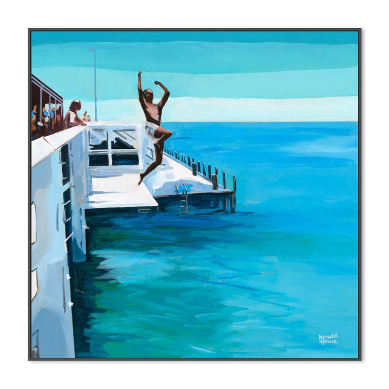 wall-art-print-canvas-poster-framed-Busselton Jetty , By Meredith Howse-GIOIA-WALL-ART