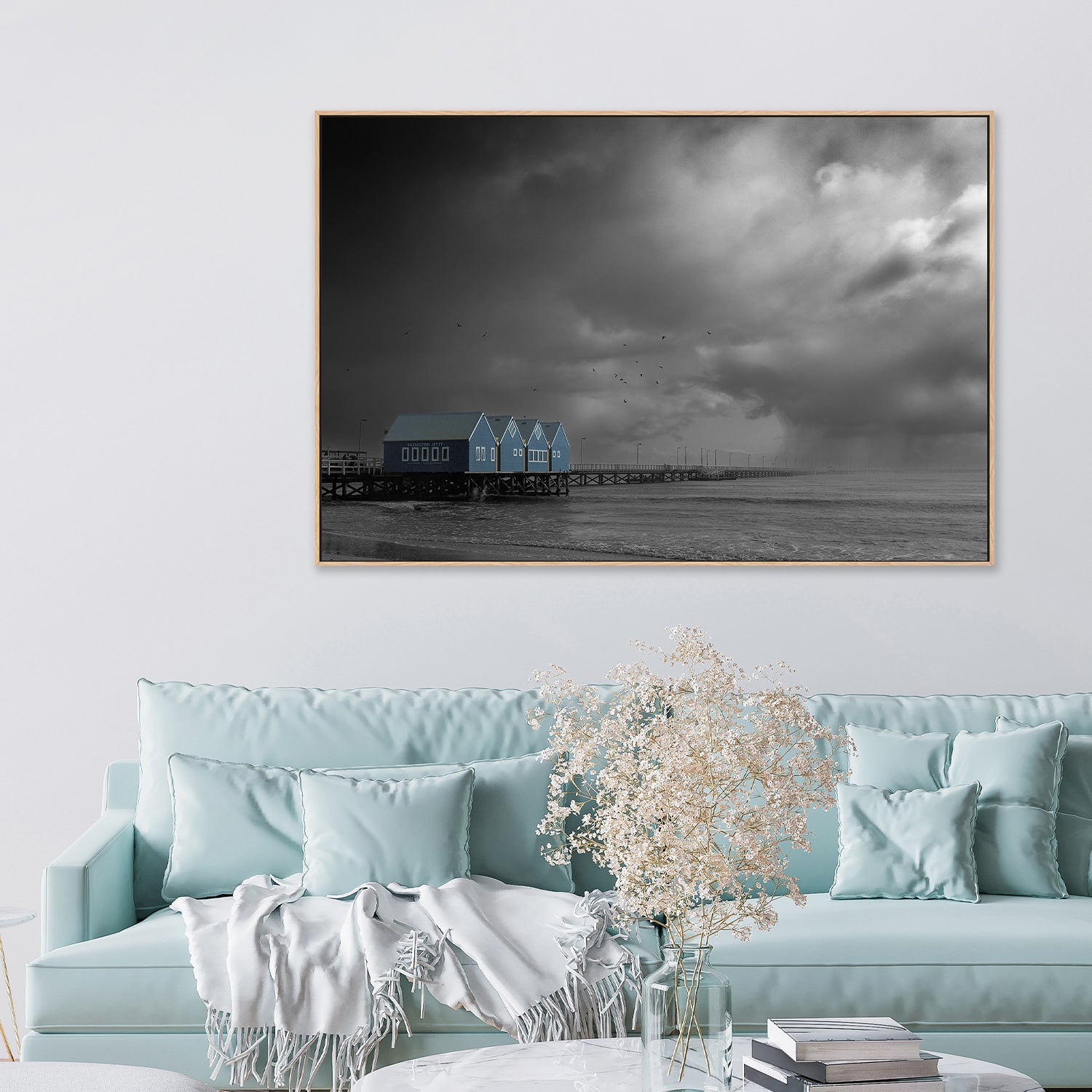 wall-art-print-canvas-poster-framed-Busselton Pier, Western Australia , By Christopher Cann-2