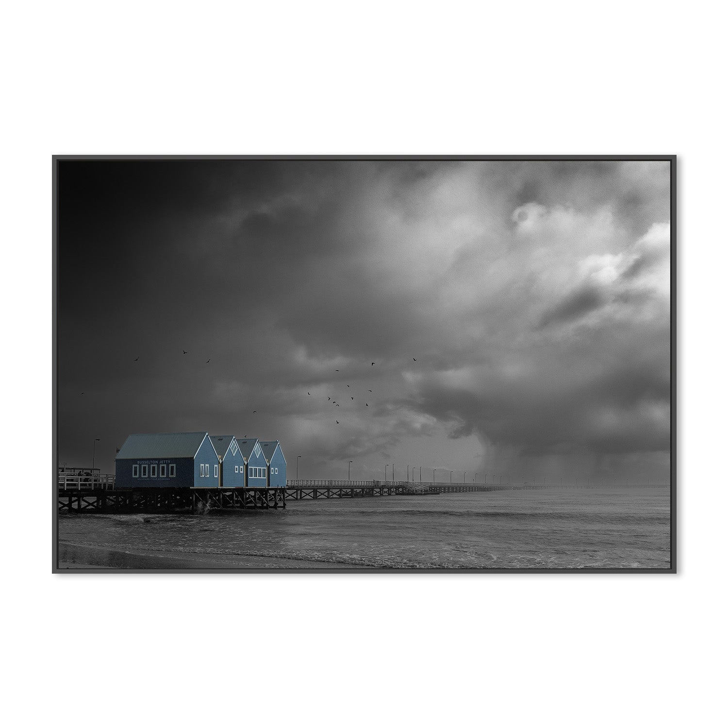 wall-art-print-canvas-poster-framed-Busselton Pier, Western Australia , By Christopher Cann-3