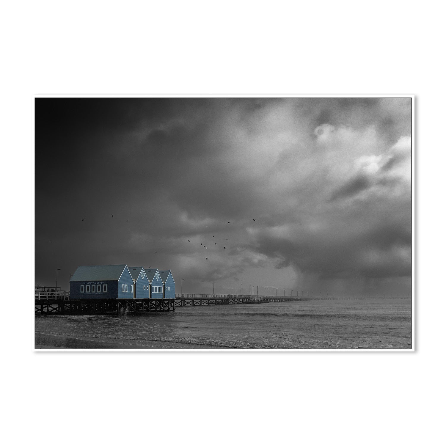 wall-art-print-canvas-poster-framed-Busselton Pier, Western Australia , By Christopher Cann-5