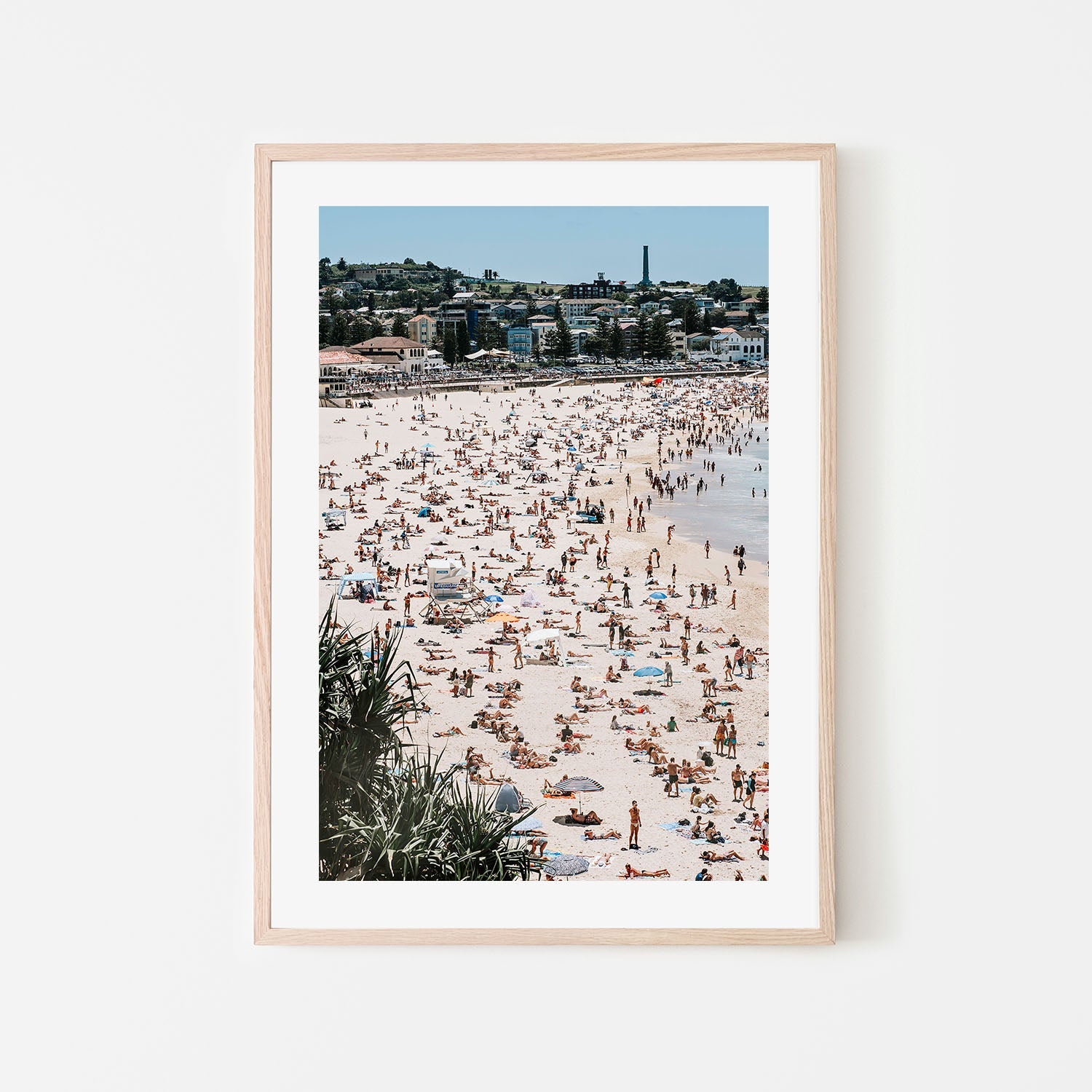 wall-art-print-canvas-poster-framed-Busy Bondi Beach , By Ilana Sallick-6