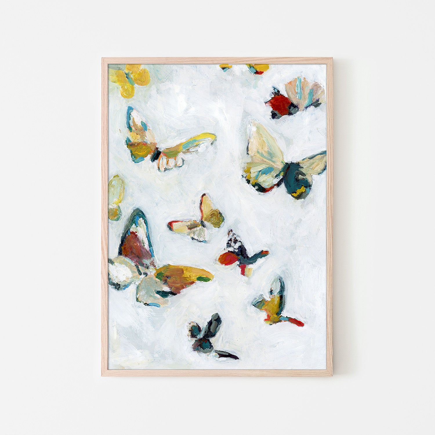 wall-art-print-canvas-poster-framed-Butterflies in Love-6