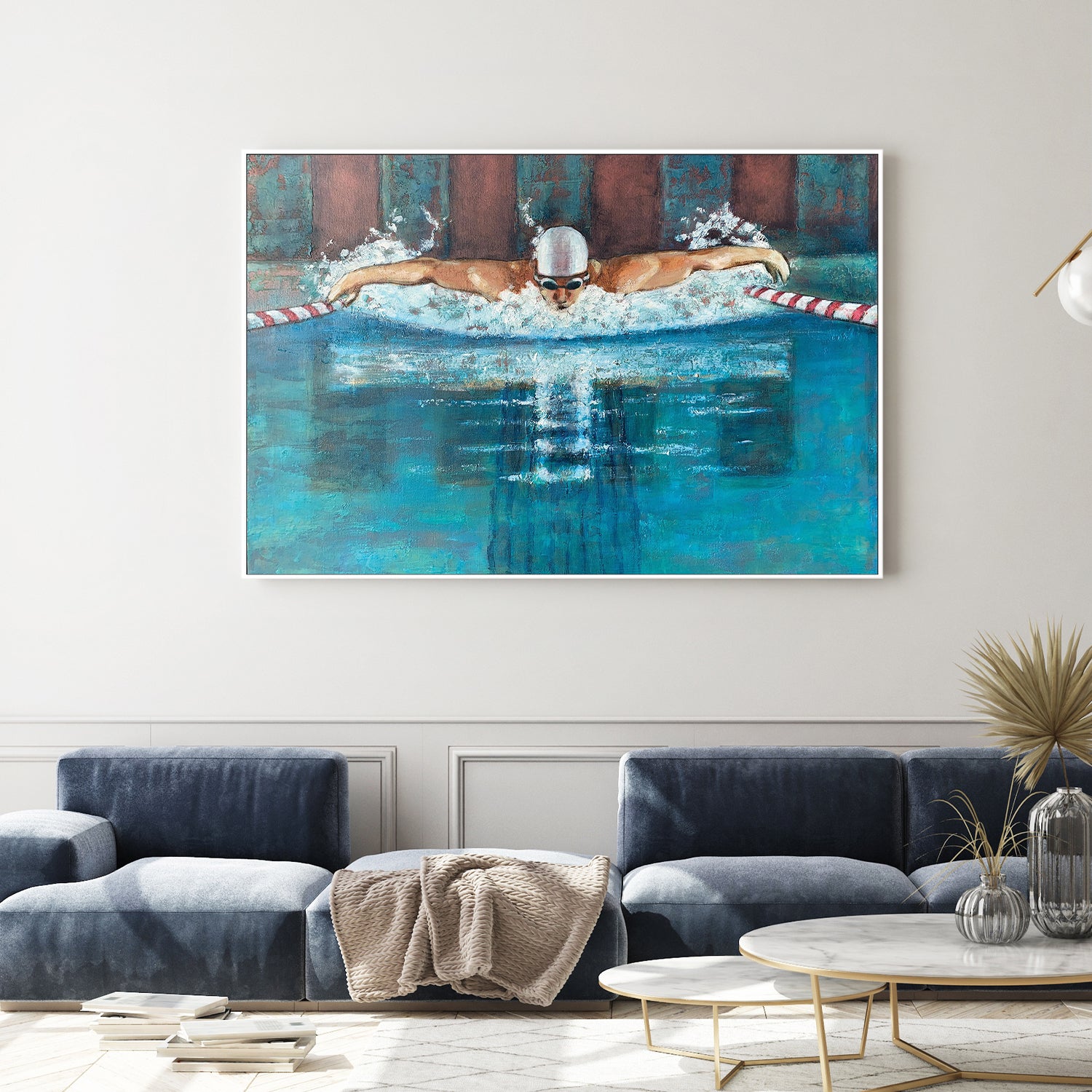 wall-art-print-canvas-poster-framed-Butterfly with White Cap-9