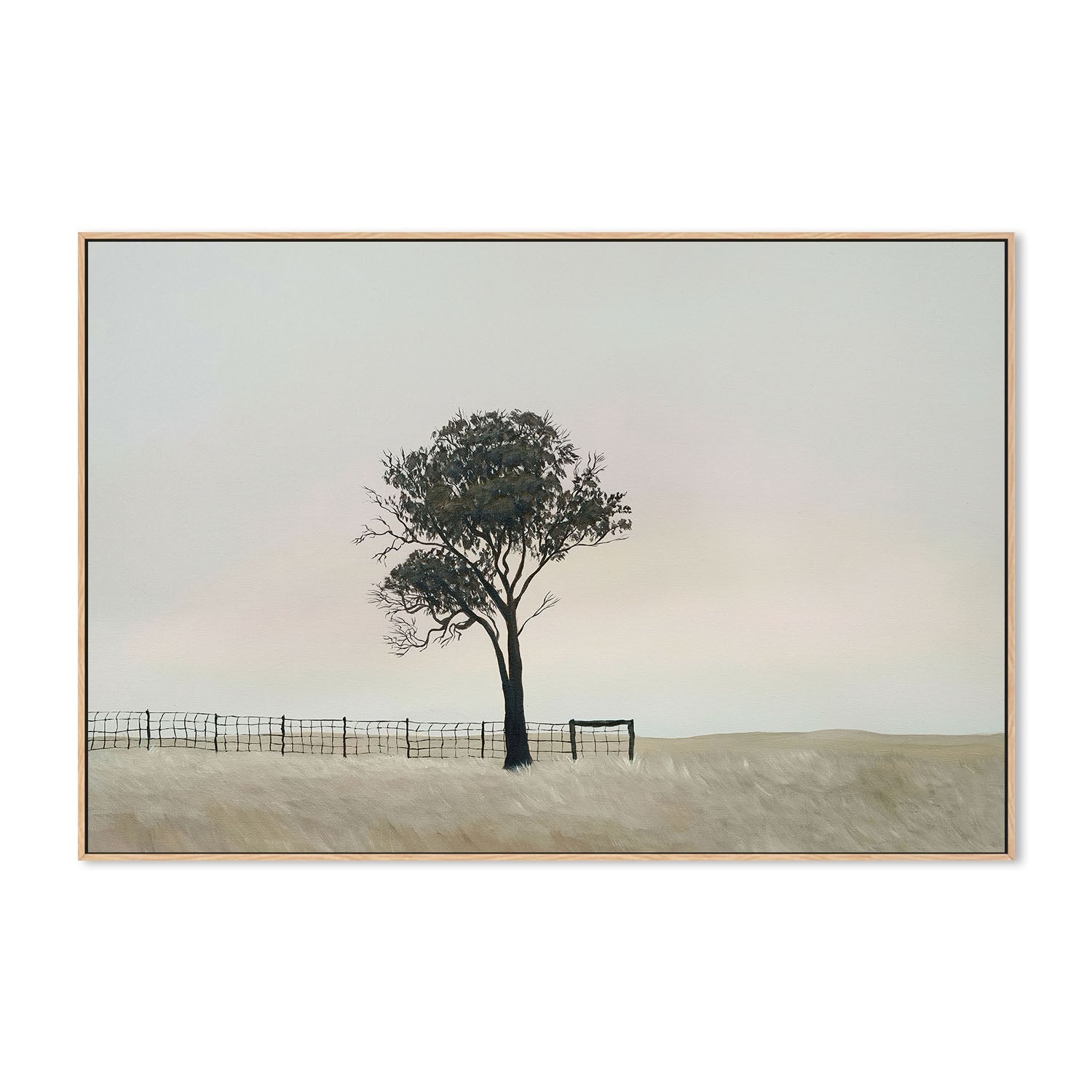 wall-art-print-canvas-poster-framed-By The Old Fence , By Kelle Wright-4