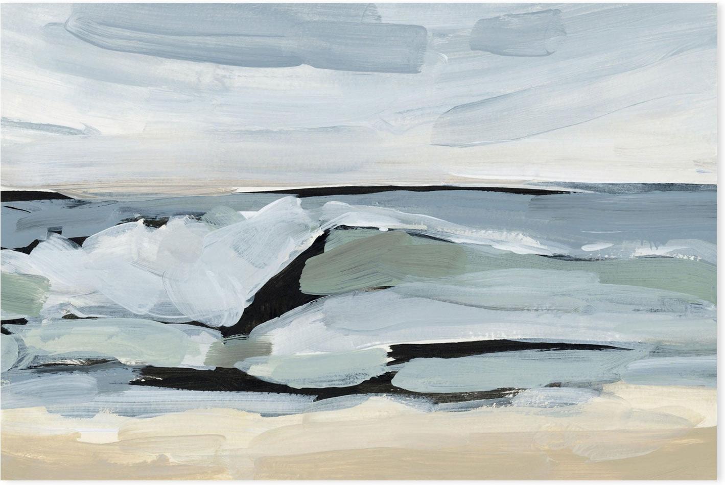 wall-art-print-canvas-poster-framed-By The Sea, Style H-by-Emily Wood-Gioia Wall Art