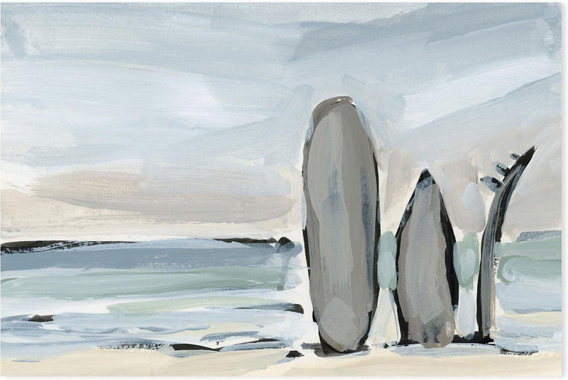 wall-art-print-canvas-poster-framed-By The Sea, Style K-by-Emily Wood-Gioia Wall Art