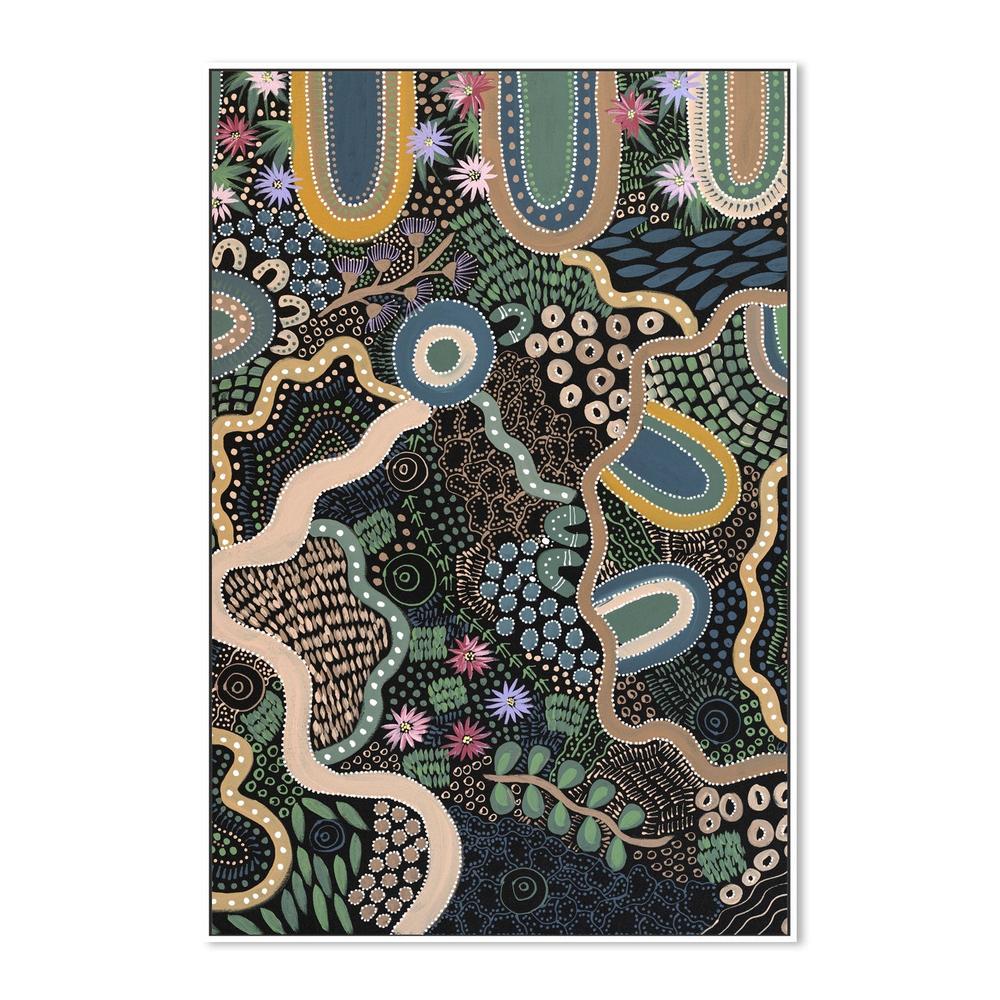 wall-art-print-canvas-poster-framed-By The Waterhole , By Caitlyn Davies-5