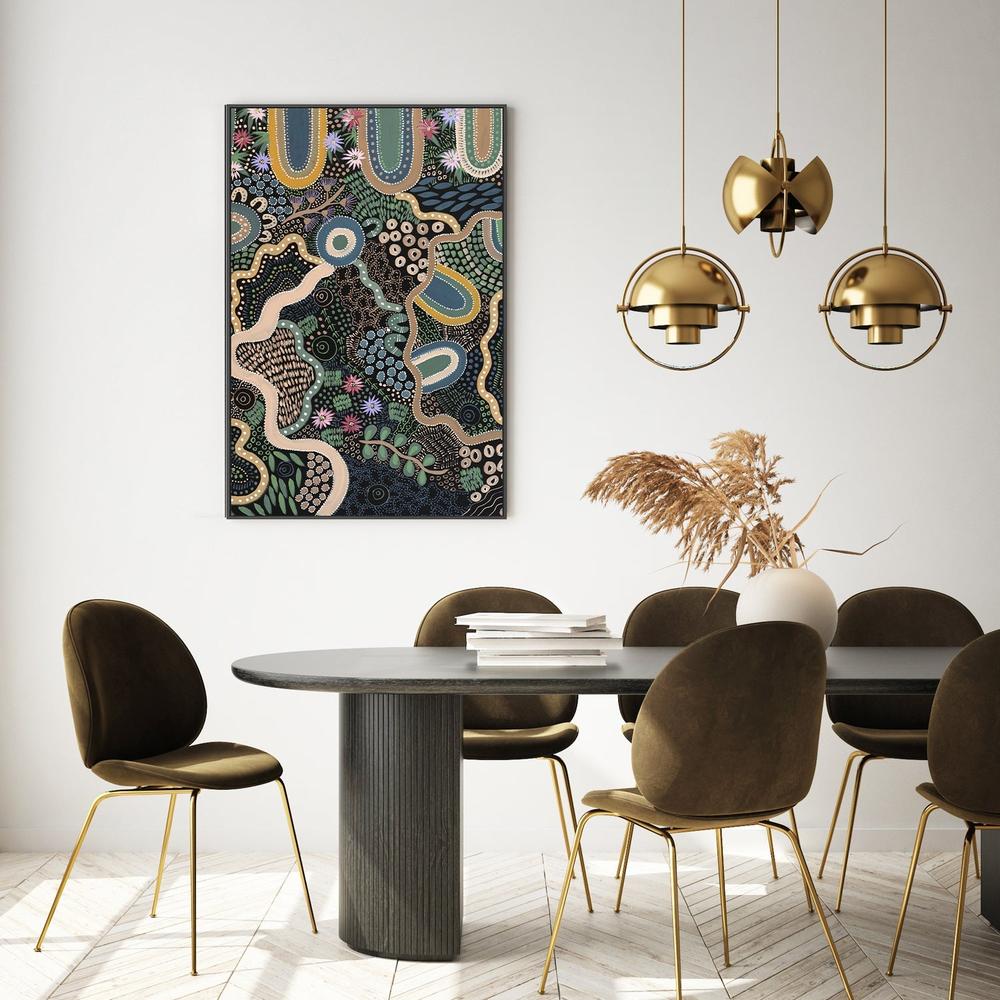 wall-art-print-canvas-poster-framed-By The Waterhole , By Caitlyn Davies-7