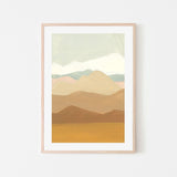 wall-art-print-canvas-poster-framed-California Hills , By Danhui Nai-GIOIA-WALL-ART
