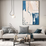 wall-art-print-canvas-poster-framed-Calm Blues, Style B, By Sally Ann Moss-GIOIA-WALL-ART