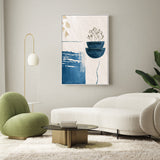 wall-art-print-canvas-poster-framed-Calm Blues, Style C , By Sally Ann Moss-GIOIA-WALL-ART