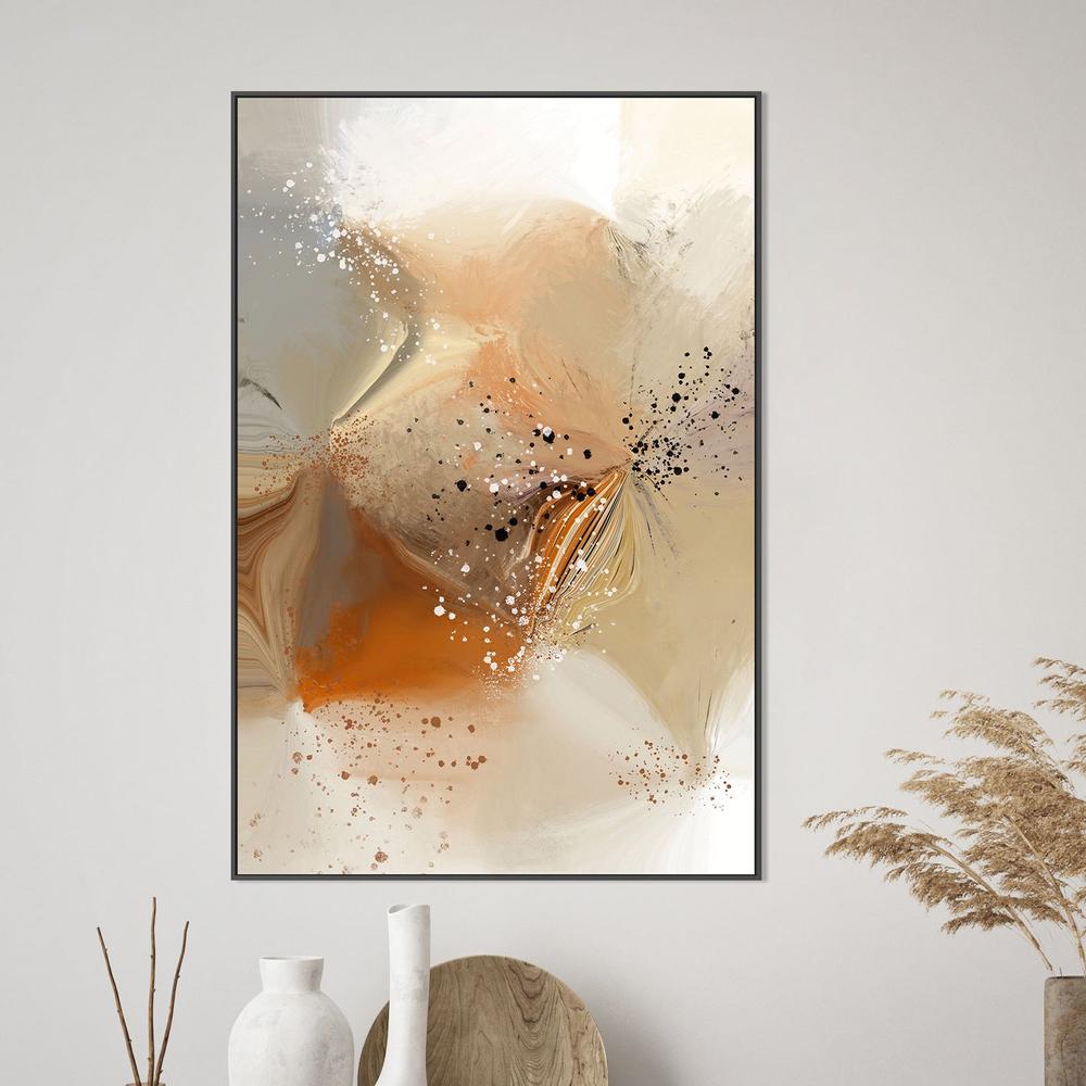 wall-art-print-canvas-poster-framed-Calm remains, Style A-2