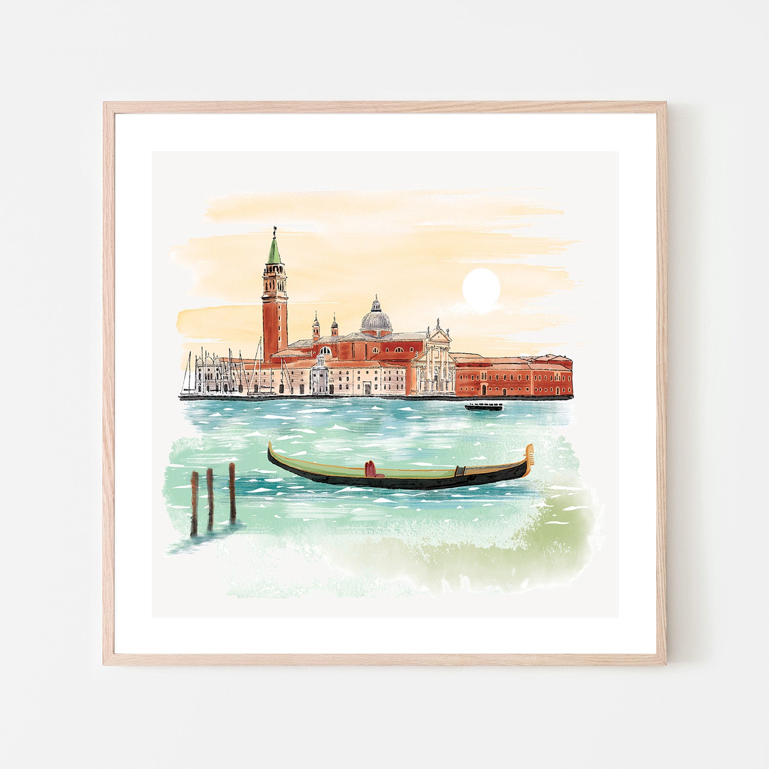 wall-art-print-canvas-poster-framed-Canal Serenade-6