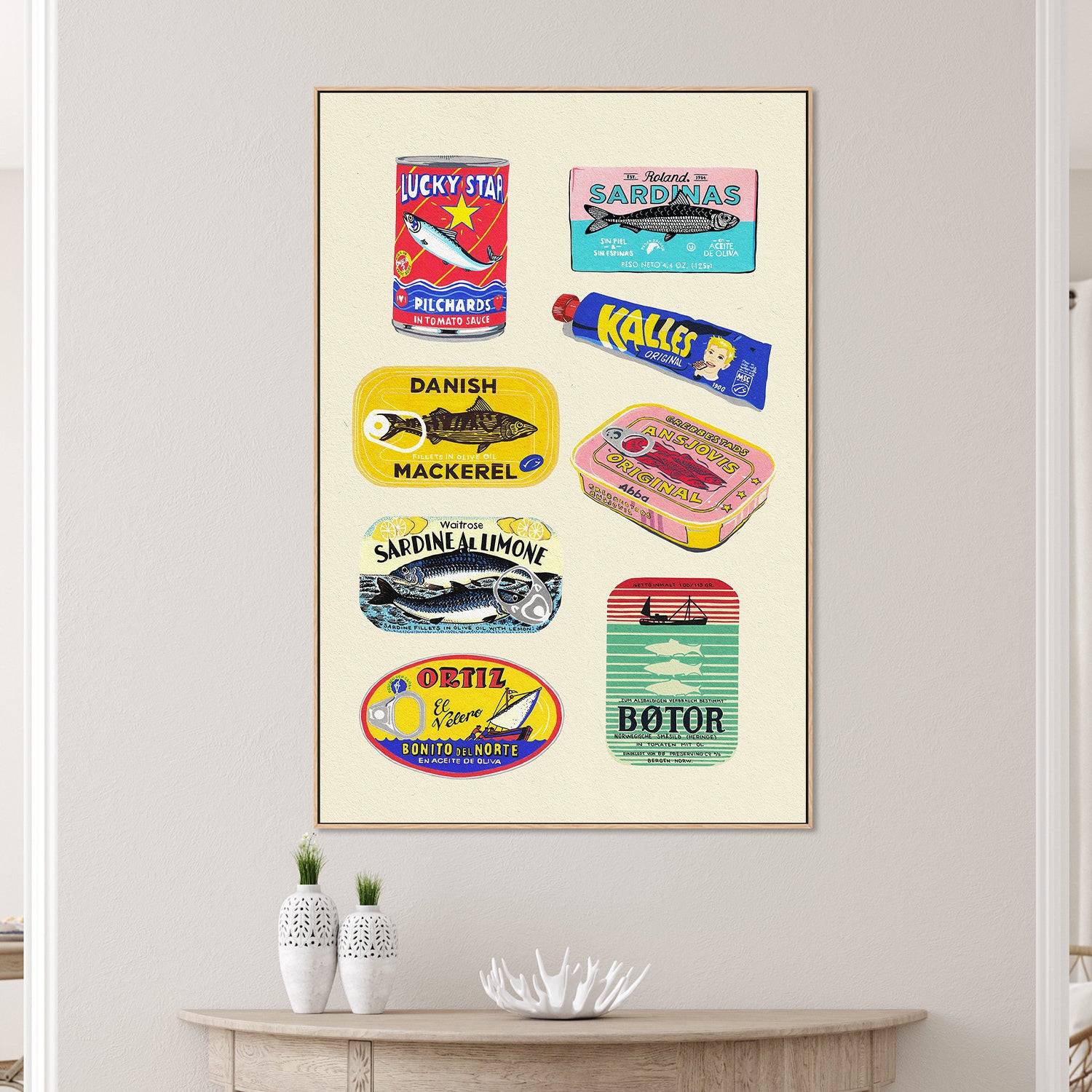 wall-art-print-canvas-poster-framed-Canned Fish-2