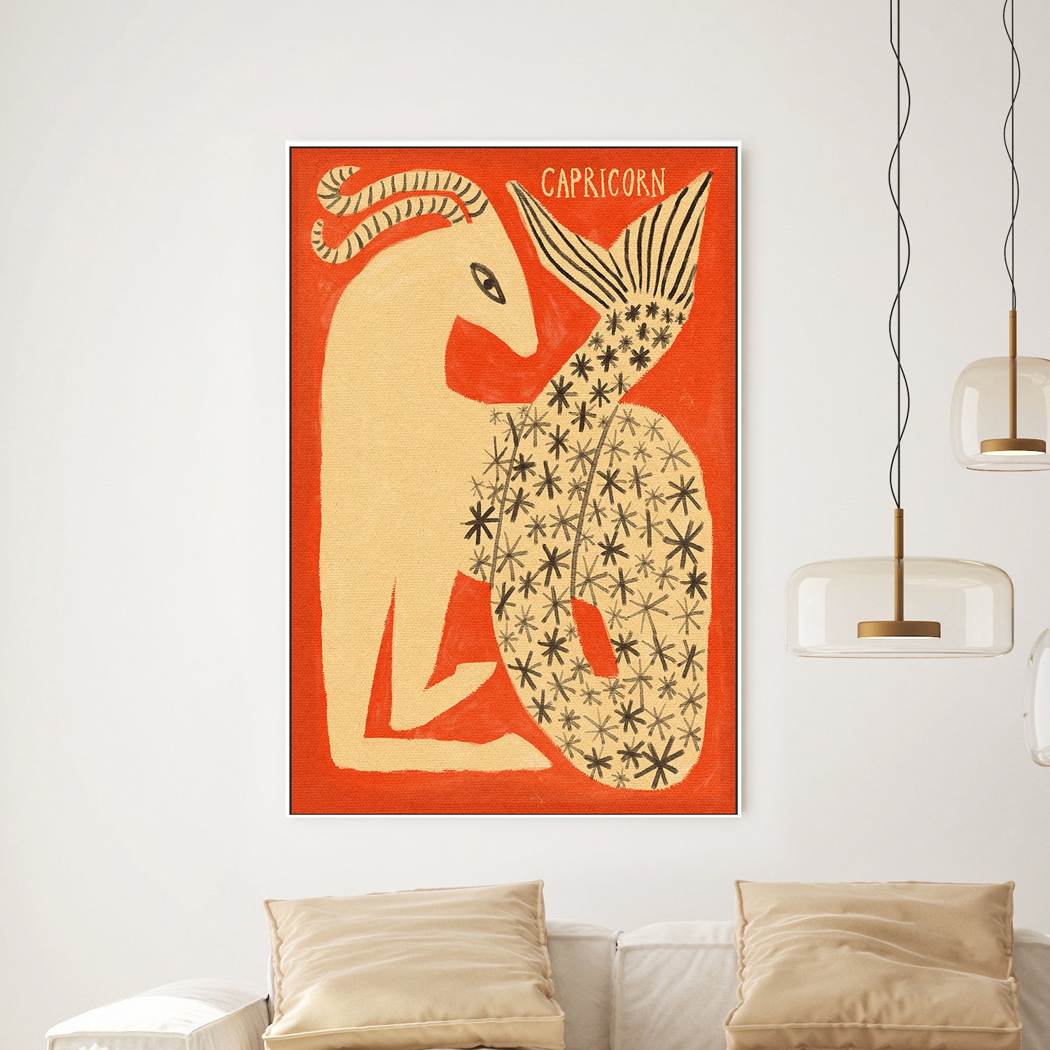 wall-art-print-canvas-poster-framed-Capricorn-2