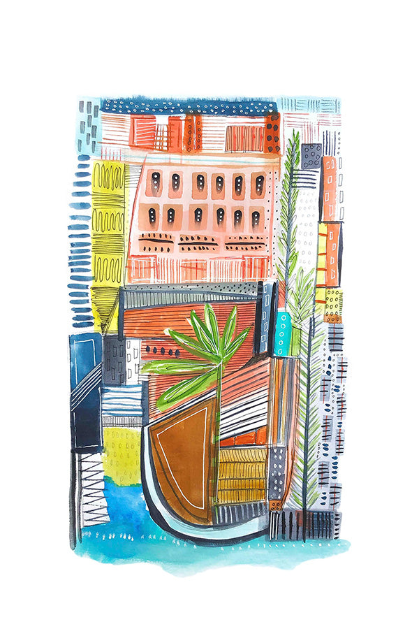 wall-art-print-canvas-poster-framed-Carribean Queen-1