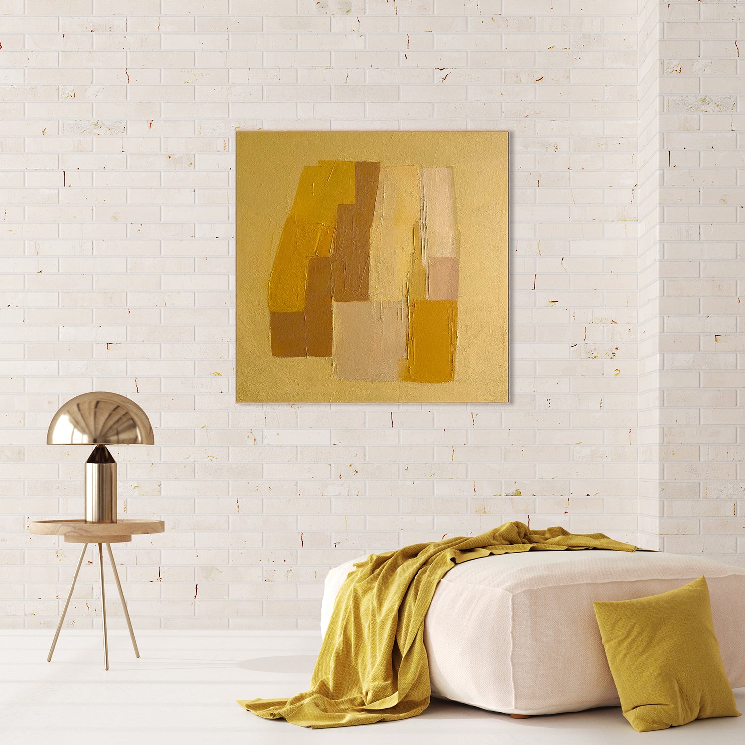 wall-art-print-canvas-poster-framed-Casa Yellow, Style A-7