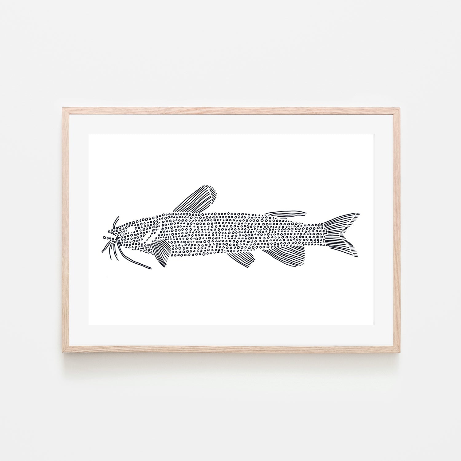 wall-art-print-canvas-poster-framed-Cat Fish , By Jetty Home , By Jetty Home-6