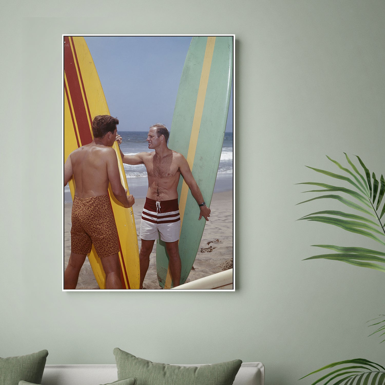 wall-art-print-canvas-poster-framed-Catching Waves-7