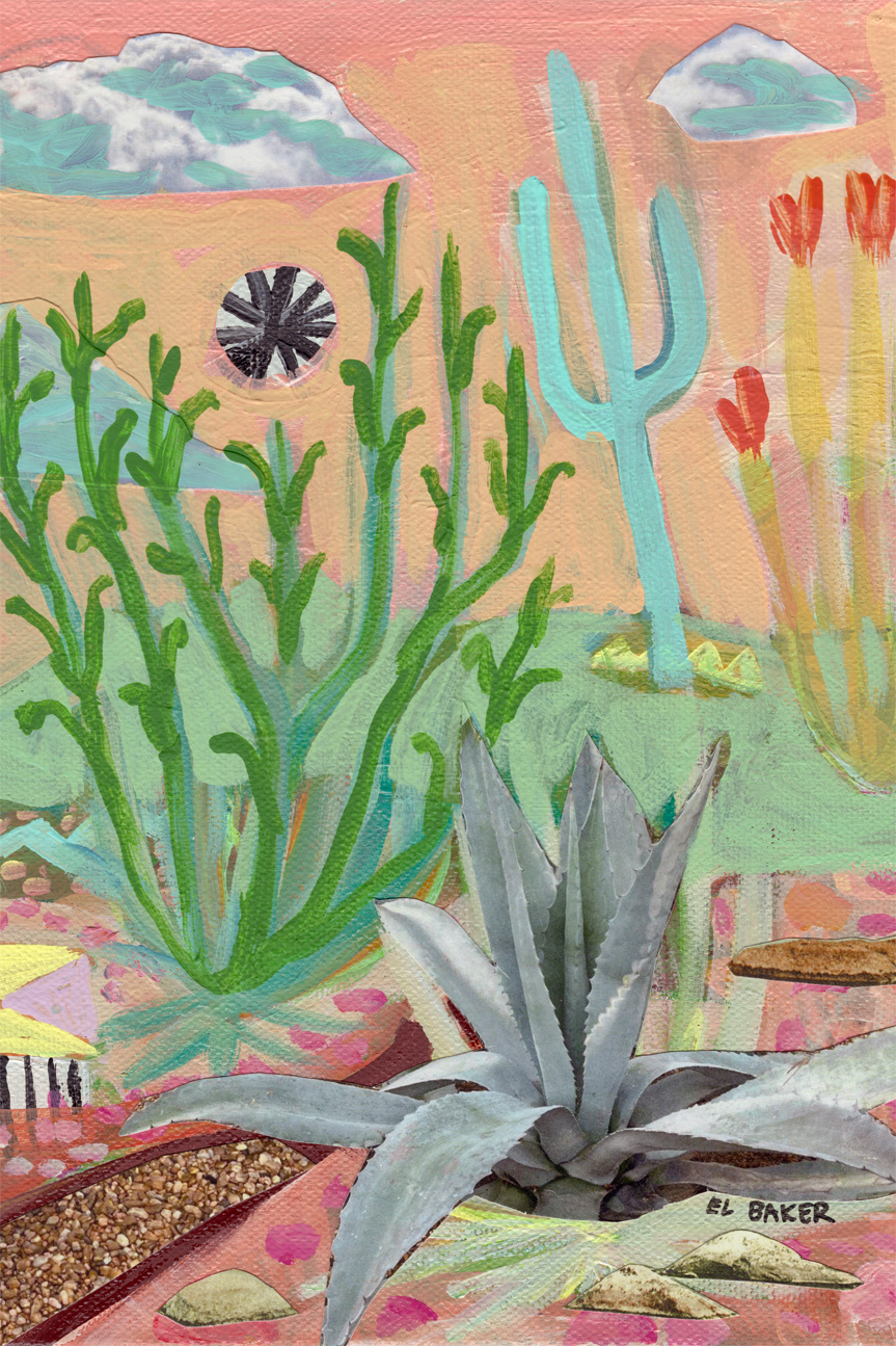wall-art-print-canvas-poster-framed-Catus Country , By Eleanor Baker-1