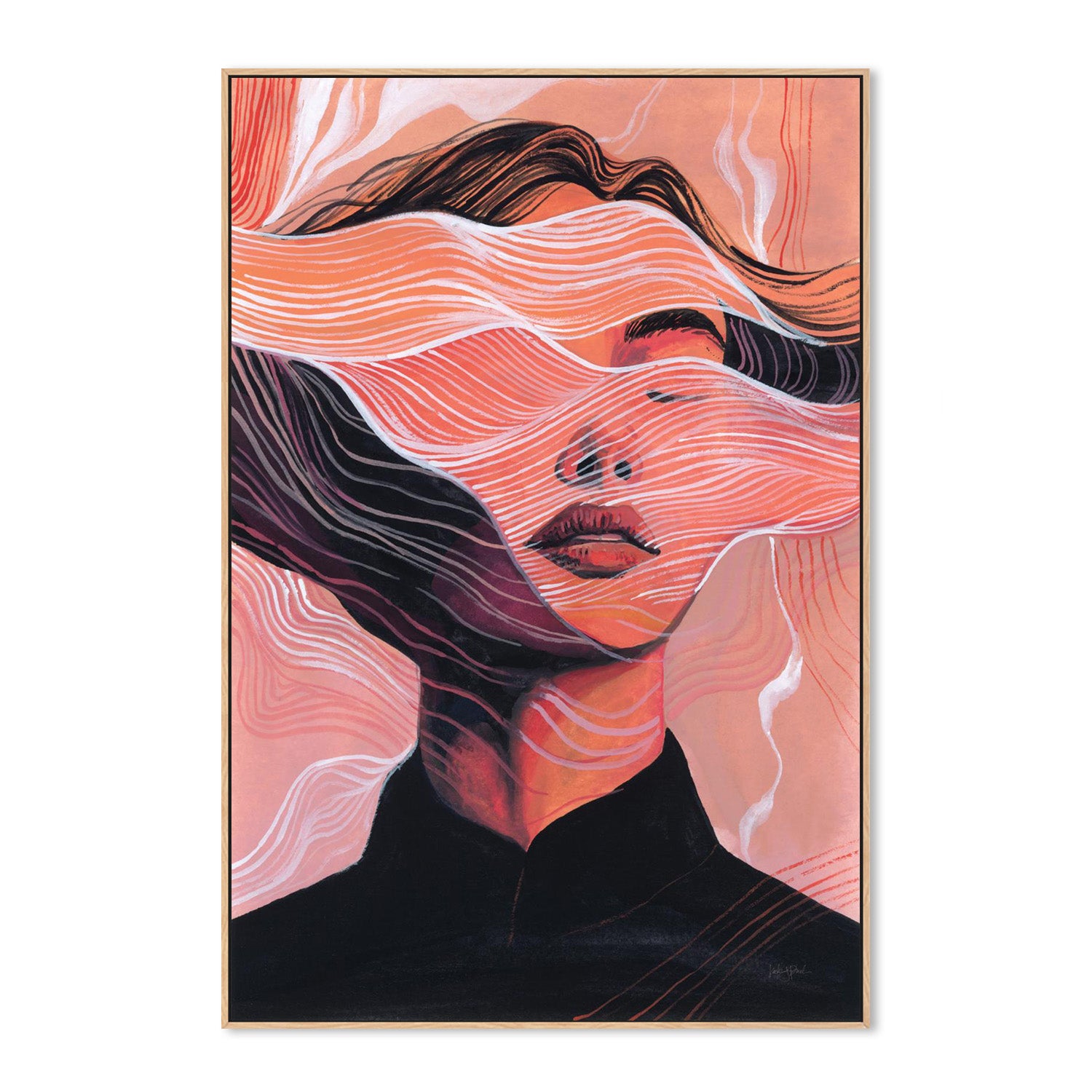 wall-art-print-canvas-poster-framed-Caught in a Daydream-4