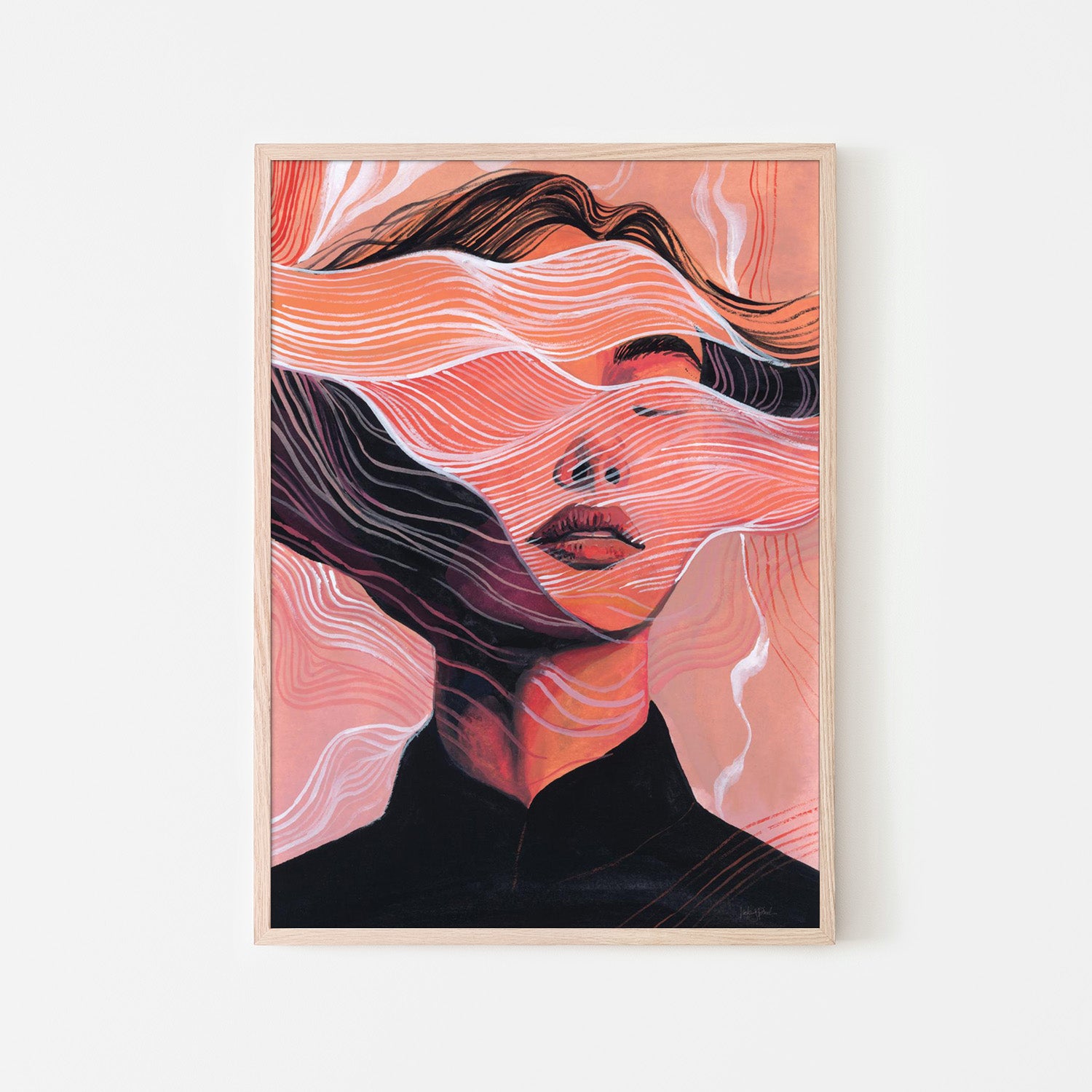 wall-art-print-canvas-poster-framed-Caught in a Daydream-6